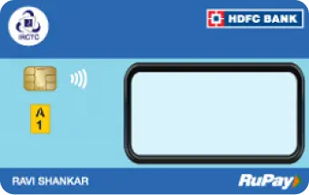 IRCTC HDFC Card design