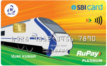 IRCTC SBI Card RuPay