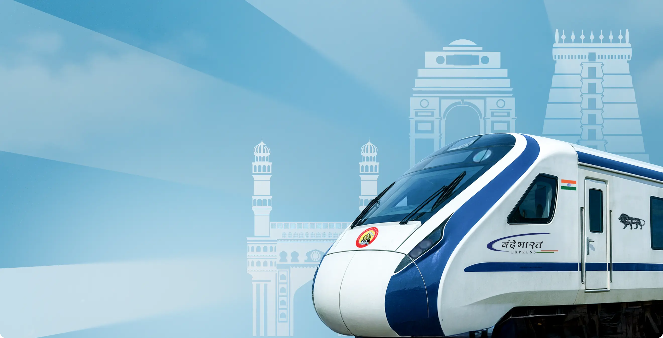 Background image showing IRCTC co-brand credit cards